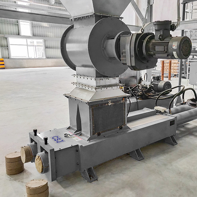 Brikettiermaschine für Papierpulver