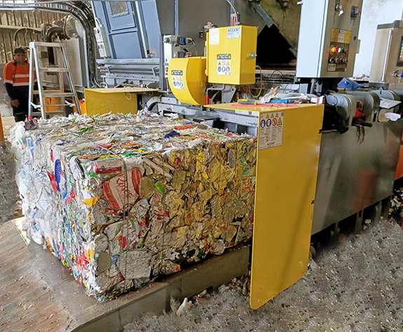 Multifunktionale und hocheffiziente Ballenpresslösung für Australiens führendes Recyclingzentrum