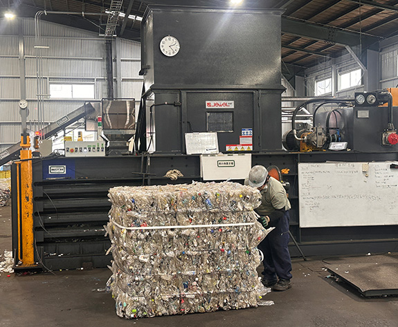 Hocheffiziente Kompressionslösung für japanische PET-Recyclingunternehmen